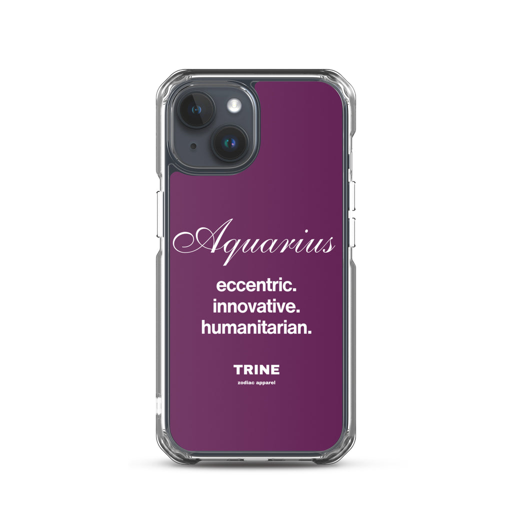 Aquarius Clear Case for iPhone®